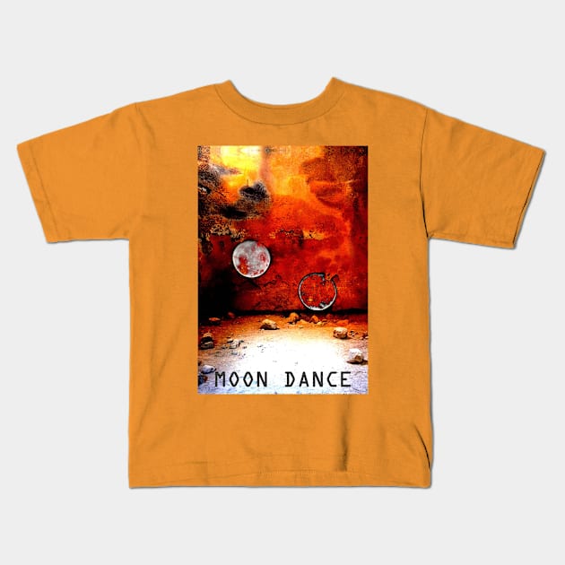 Moon Dance Kids T-Shirt by KhanasWeb